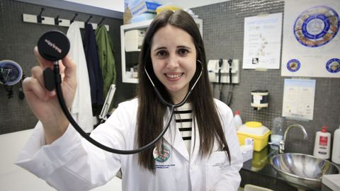 Laura Fernández es enfermera y se especializa en familiar y comunitaria en San Roque