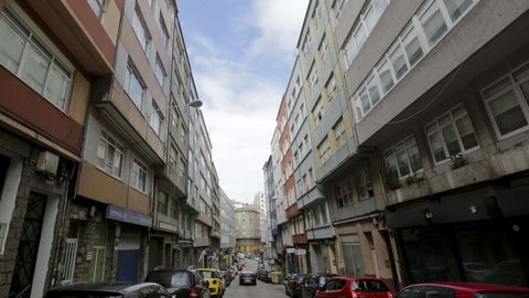 Calle Doctor Fleming, en A Coruña