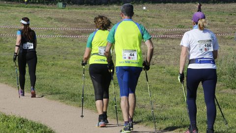 La marcha nórdica figura entre las actividades incluidasd en el programa turístico