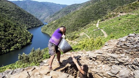 Excavación arqueológica en Os Conventos, un lugar que se podrá visitar en una de las actividades previstas
