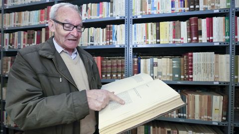 Manuel Rodríguez Sánchez, bibliotecario del Seminario que ha fallecido