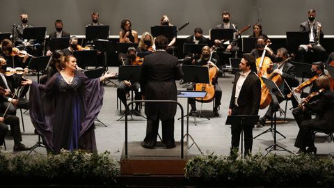 Recital de Xabier Anduaga y Jessica Patt en el Colón.