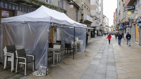 El 21 de octubre fue el último día que estuvo abierta la hostelería en O Carballiño