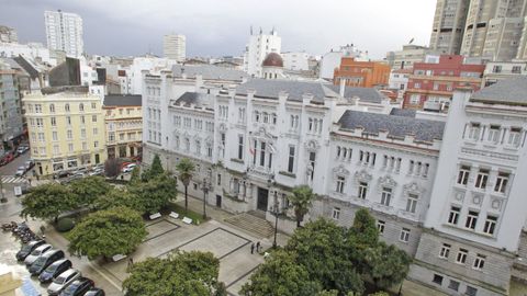 Sede del Tribunal Superior de Xustiza de Galicia (TSXG), en A Coruña