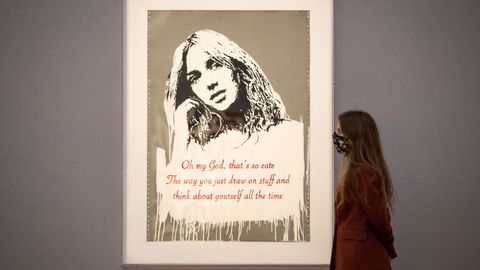 «Oh my god 2006», una obra de Banksy valorada en más de un millón de euros