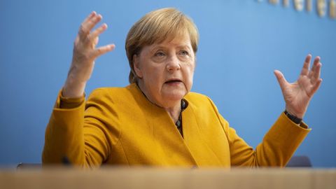 La excanciller alemana, Angela Merkel