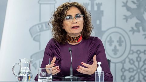 La ministra de Hacienda y portavoz del Gobierno, María Jesús Montero