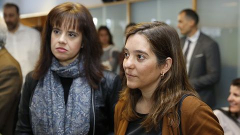 Eva Martínez Acón e Inés Rey en una imagen de archivo