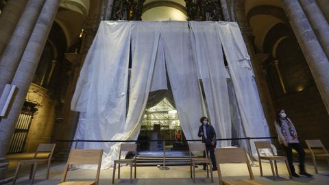 La restauración también incluye el conjunto de paramentos y bóvedas del interior de la basílica, así como otros elementos, como carpinterías o vidrieras