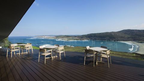 Vistas desde el Parador de Muxía
