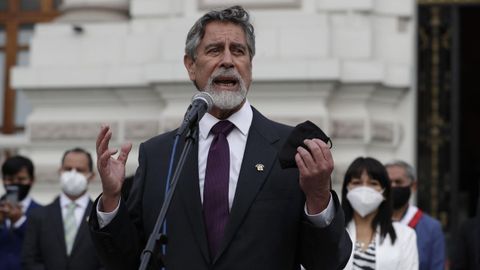 Francisco Sagasti, nuevo presidente de Perú
