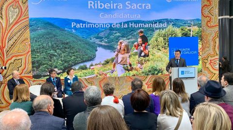 Presentación de la candidatura de Ribeira Sacra en la última edición de Fitur