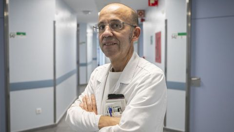 El internista José Manuel Paz, en Povisa