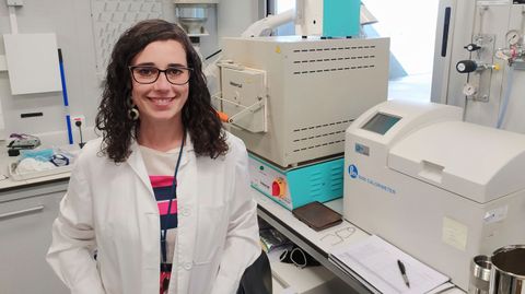 Leticia Pérez, responsable del proyecto transfronterizo sobre biomasa