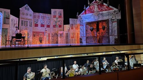 Uno de los ensayos de la Orquesta Gaos en el Festival de Ópera de Fuerteventura
