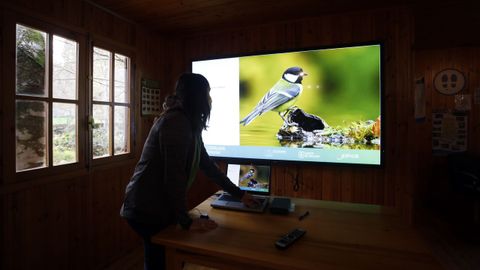 El aula de la naturaleza de O Veral está al inicio de la Ruta das Chousas