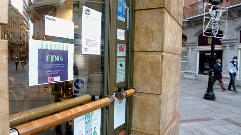 Un comercio minorista de Gijón