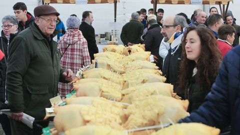 La feria (en la imagen, la del 2019) sigue siendo un acontecimiento relevante en Vilalba
