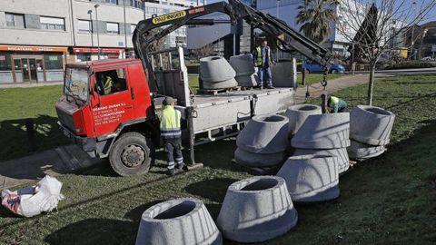Inicio de las obras del nuevo colector general del río Gafos en diciembre del 2017