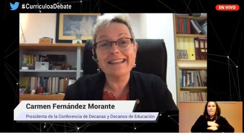 Carmen Fernández Morente, en el foro El currículo, a debate