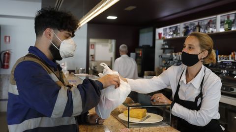 En San Cibrao das Viñas, los restaurantes podrán abrir para dar comidas en el interior