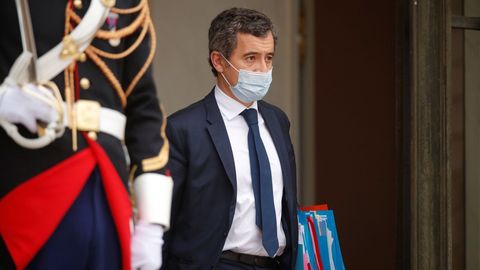 El ministro del Interior, Gérald Darmanin, en una imagen de archivo