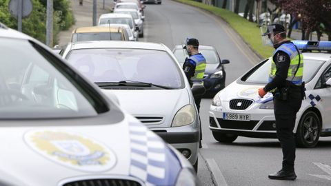 Control de la Policía Local de Lugo