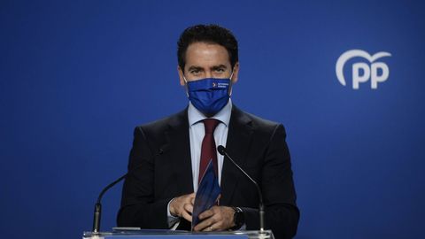 El secretario general del PP, Teodoro García Egea