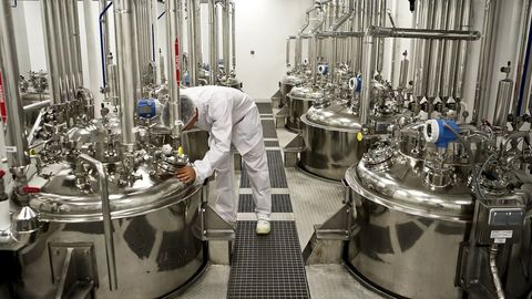 Imagen de archivo de una de las plantas de la farmacéutica Zendal