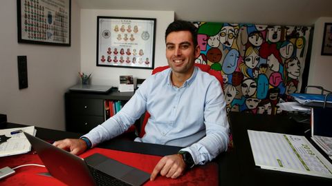Diego Díaz, inspector de la Policía Local de Pontevedra
