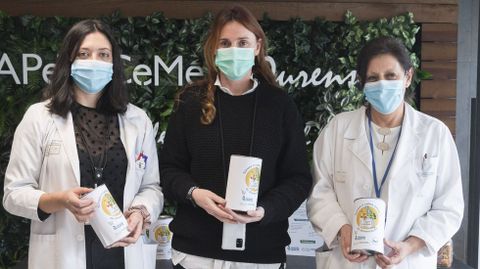 La asociación Apetéceme ser amigo da área sanitaria recauda fondos para el Banco de Alimentos