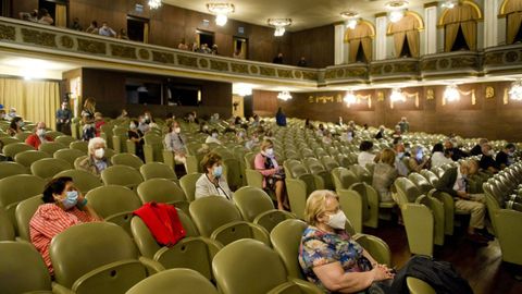 Imagen de archivo de una actuación en el Teatro Colón con un aforo máximo de 60 personas