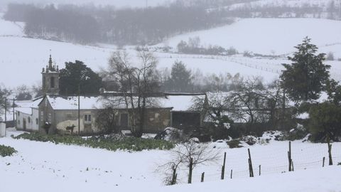 Valín, una aldea de Baleira sin luz desde el viernes