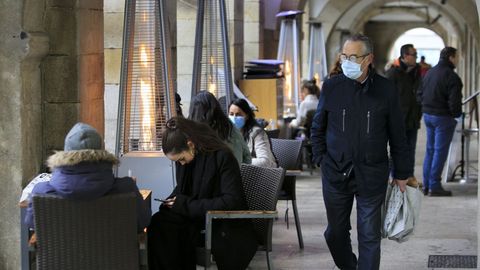 La hostelería en Lugo podrá abrir hasta las seis de la tarde