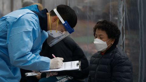 Aumentan los casos de coronavirus en Corea del Sur