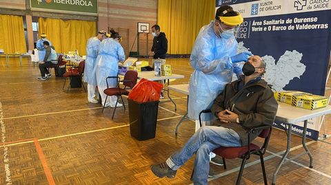 En A Rúa se está haciendo un cribado masivo entre la población