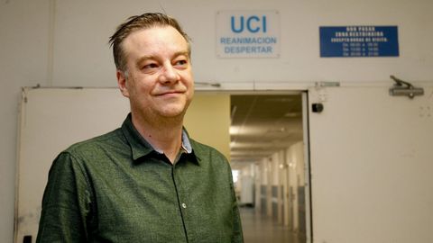 Pedro Rascado, especialista en Medicina Intensiva del CHUS y miembro del comité clínico