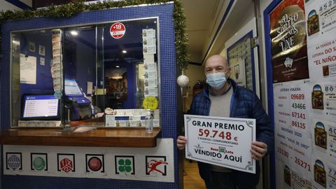 La administración de O Valadouro vendió recientemente un premio de la bonoloto