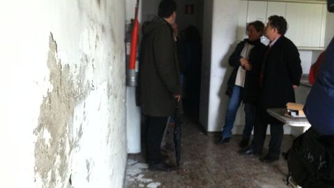 Cuando el Concello recibió la residencia, en el 2015, el estado de las plantas superiores era bastante malo