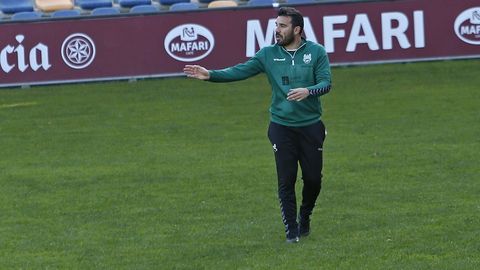 Jesús Ramos, entrenador del Pontevedra CF