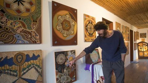 Galería con las obras de ambos, padre e hijo