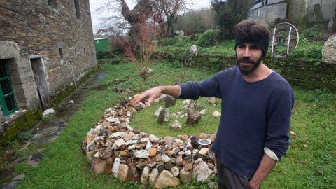 Almacén de minerales, acumulados durante los últimos 30 años