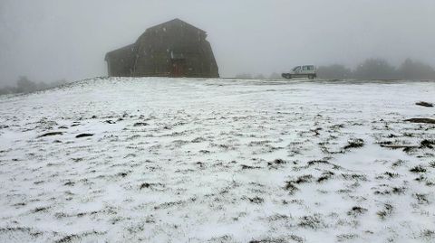 El Alto do Faro presentaba esta estampa tras la última nevada