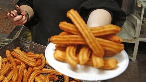 Los churros son un imprescindible de Año Nuevo