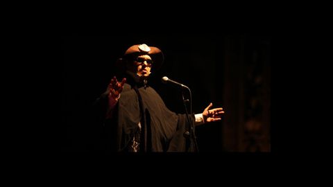 El actor y humorista Carlos Santiago, en una de sus actuaciones