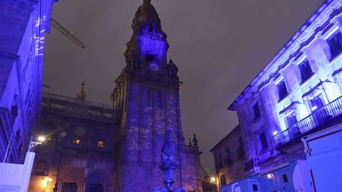 Preparativos y ensayos del evento en la catedral