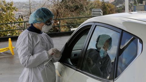 Autocovid del Hospital Quirón de A Coruña