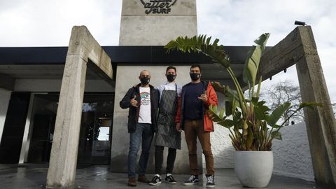 José Luis Díaz, Lucas Fernández y Eric Rebiere son los socios de este proyecto
