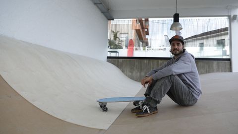 El complejo cuenta con una zona para skaters