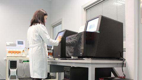 Instalaciones de medicina genómica en Santiago